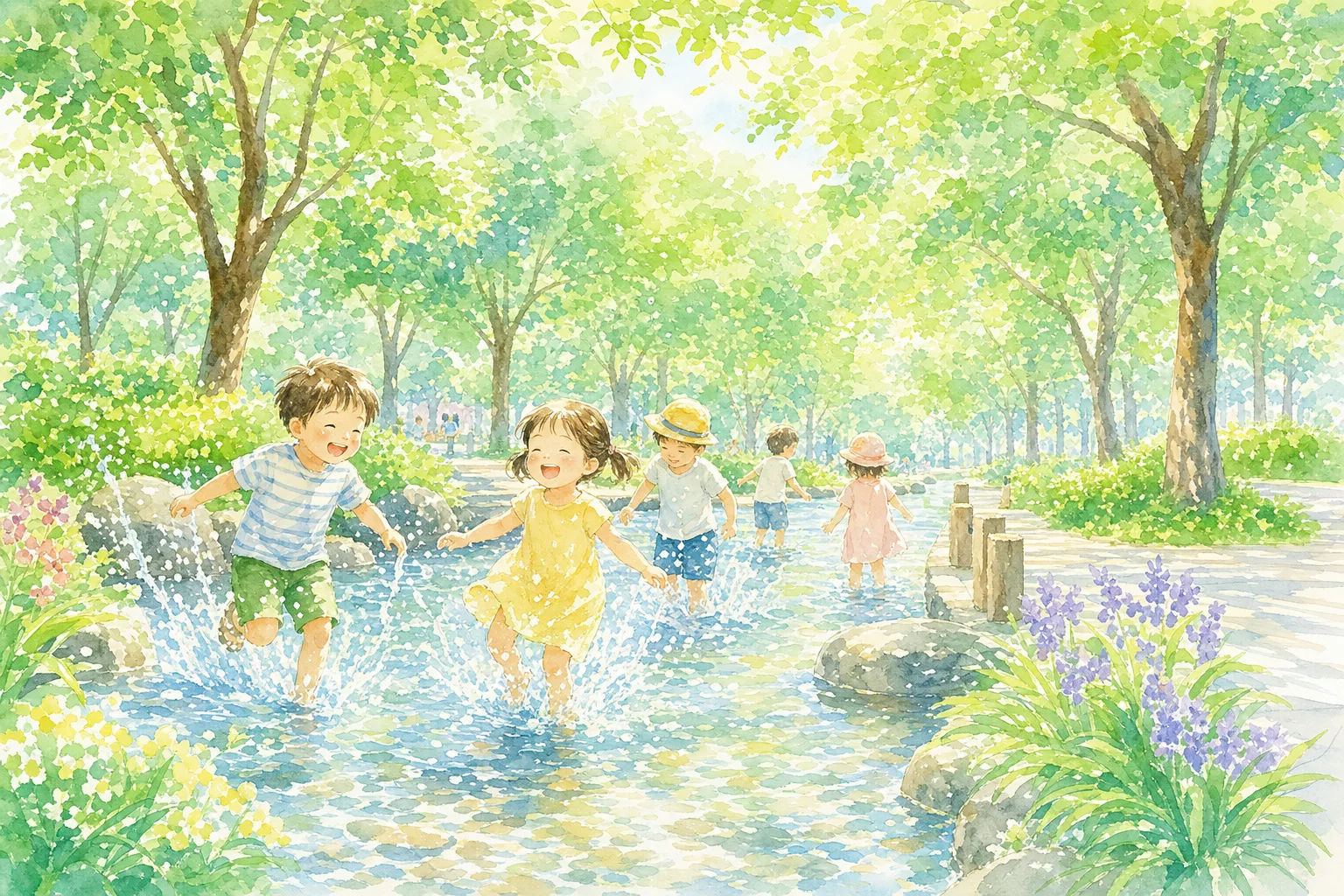 2026年 玉川上水第二公園 1日満喫コース