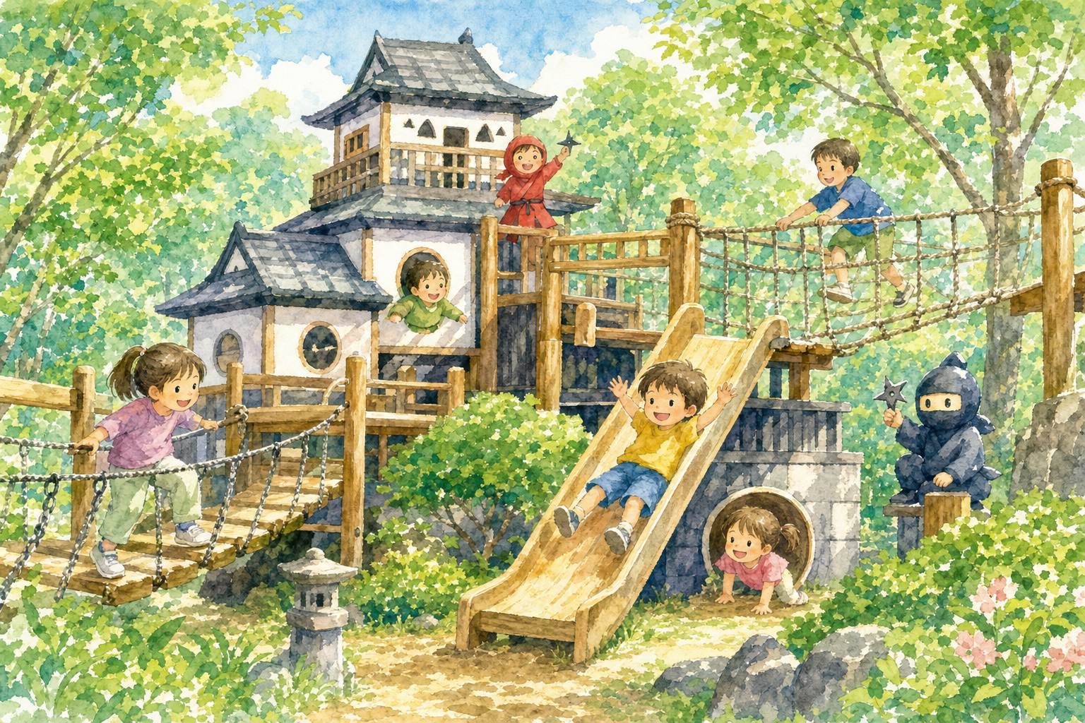 岸根公園