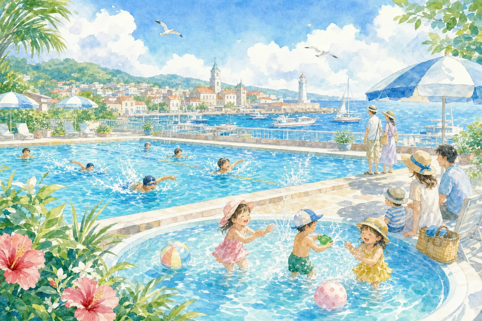 2026年 石巻市民プール 1日満喫コース