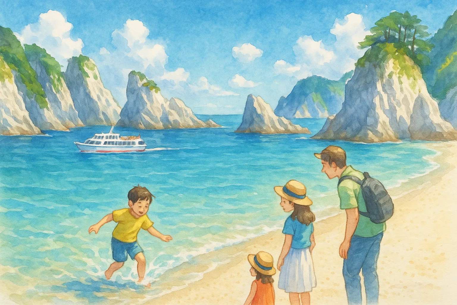 2026年 淨土濱海水浴場(浄土ヶ浜海水浴場) 一日暢玩路線