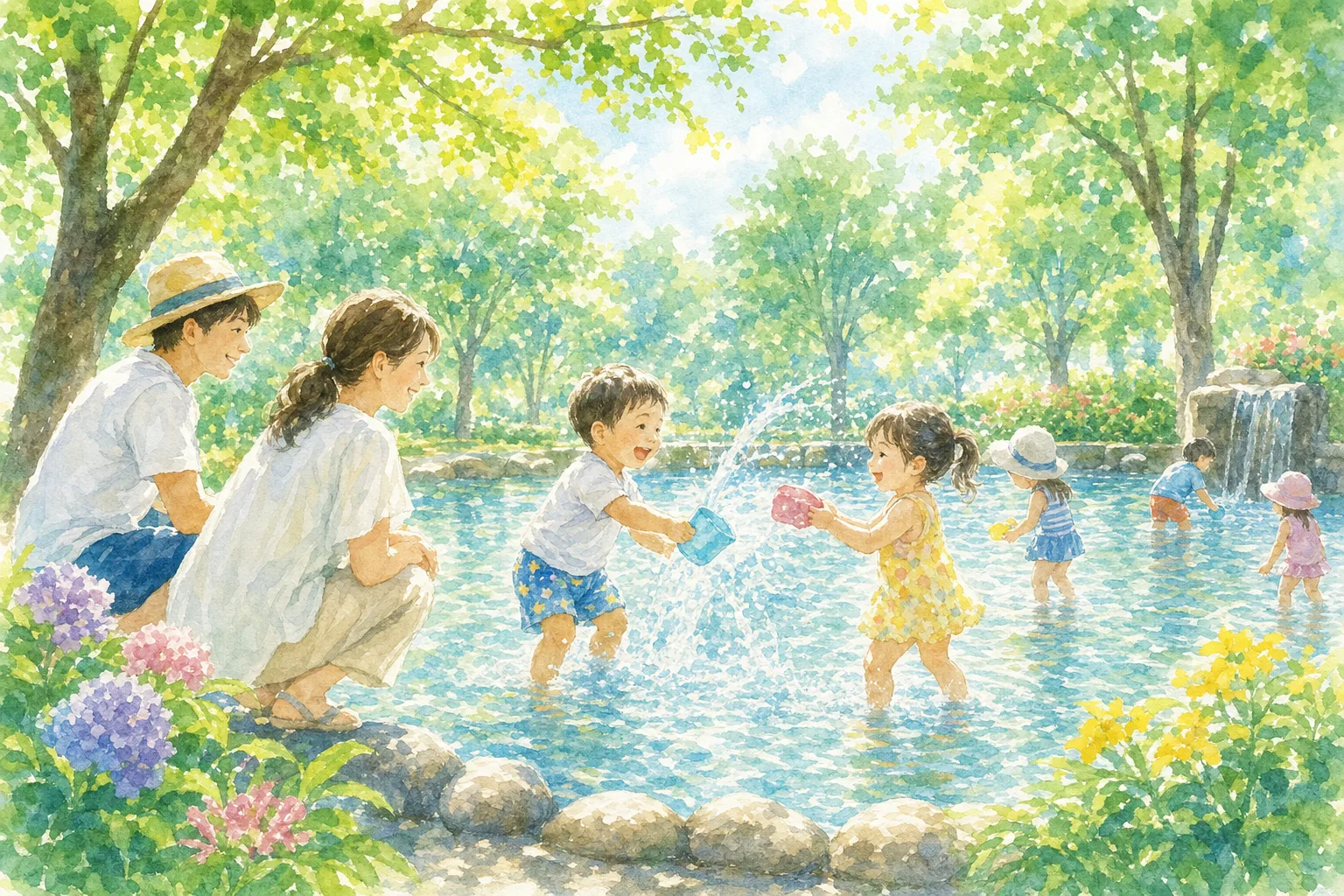 2026年 東大和田公園ミニプール 1日満喫コース