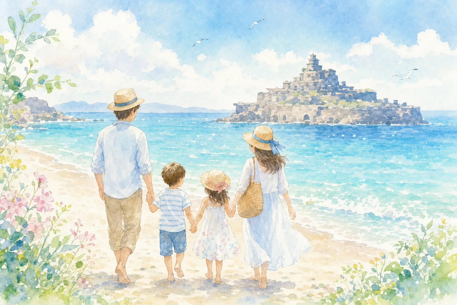 見附島