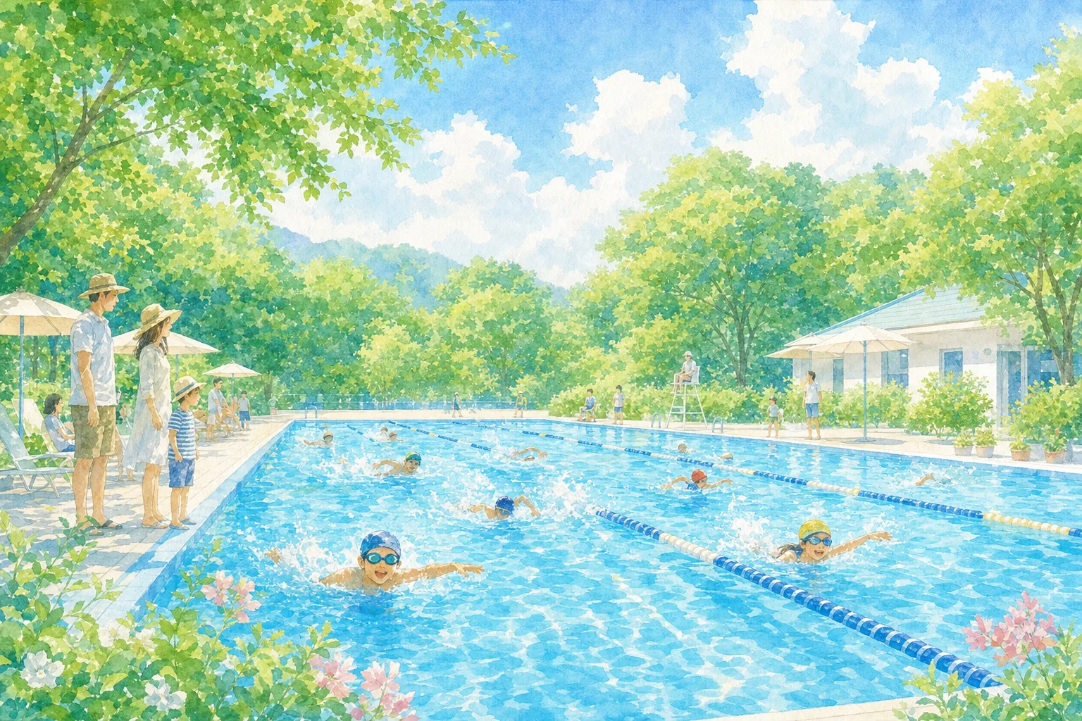 2026年 浜田市旭公園プール 1日満喫コース