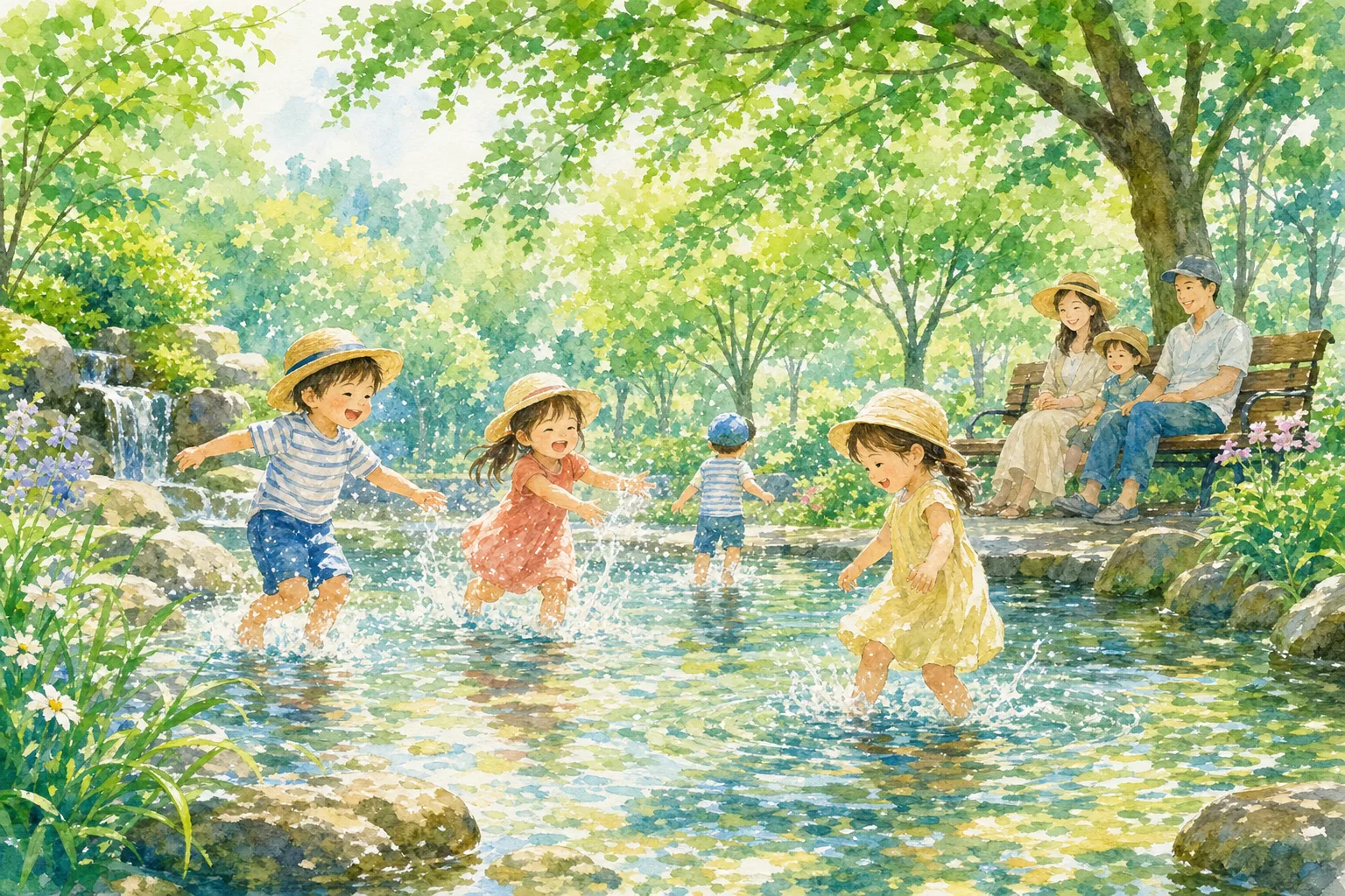 2026年 杖ノ淵公園 水遊び場 1日満喫コース