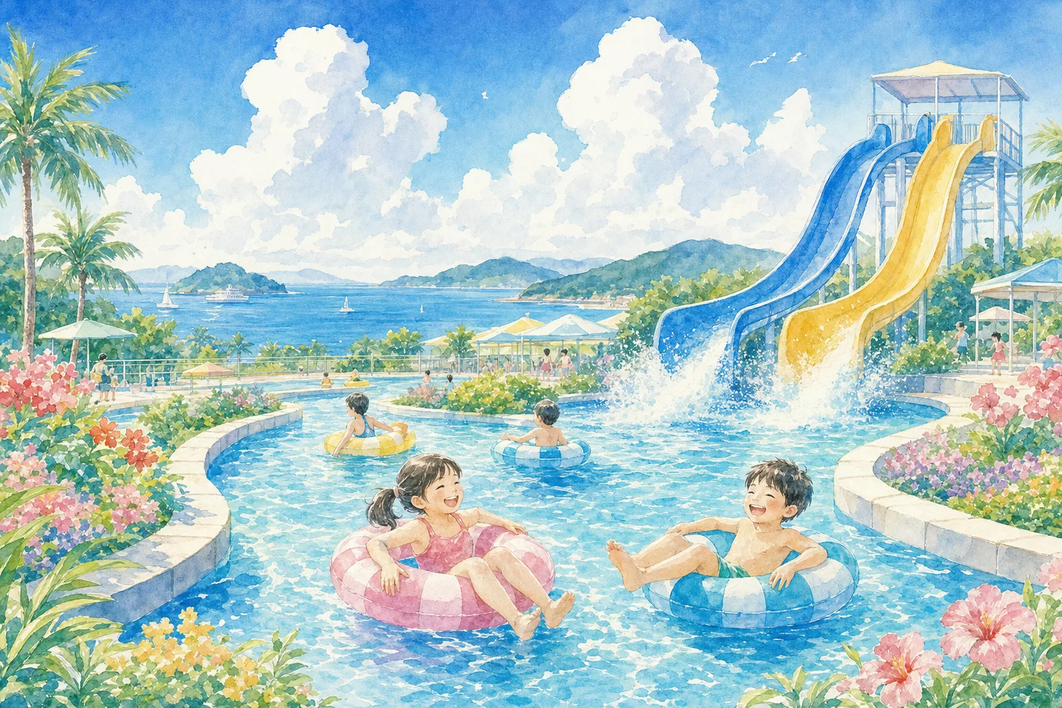 2026年 今治市営富田海浜プール 1日満喫コース