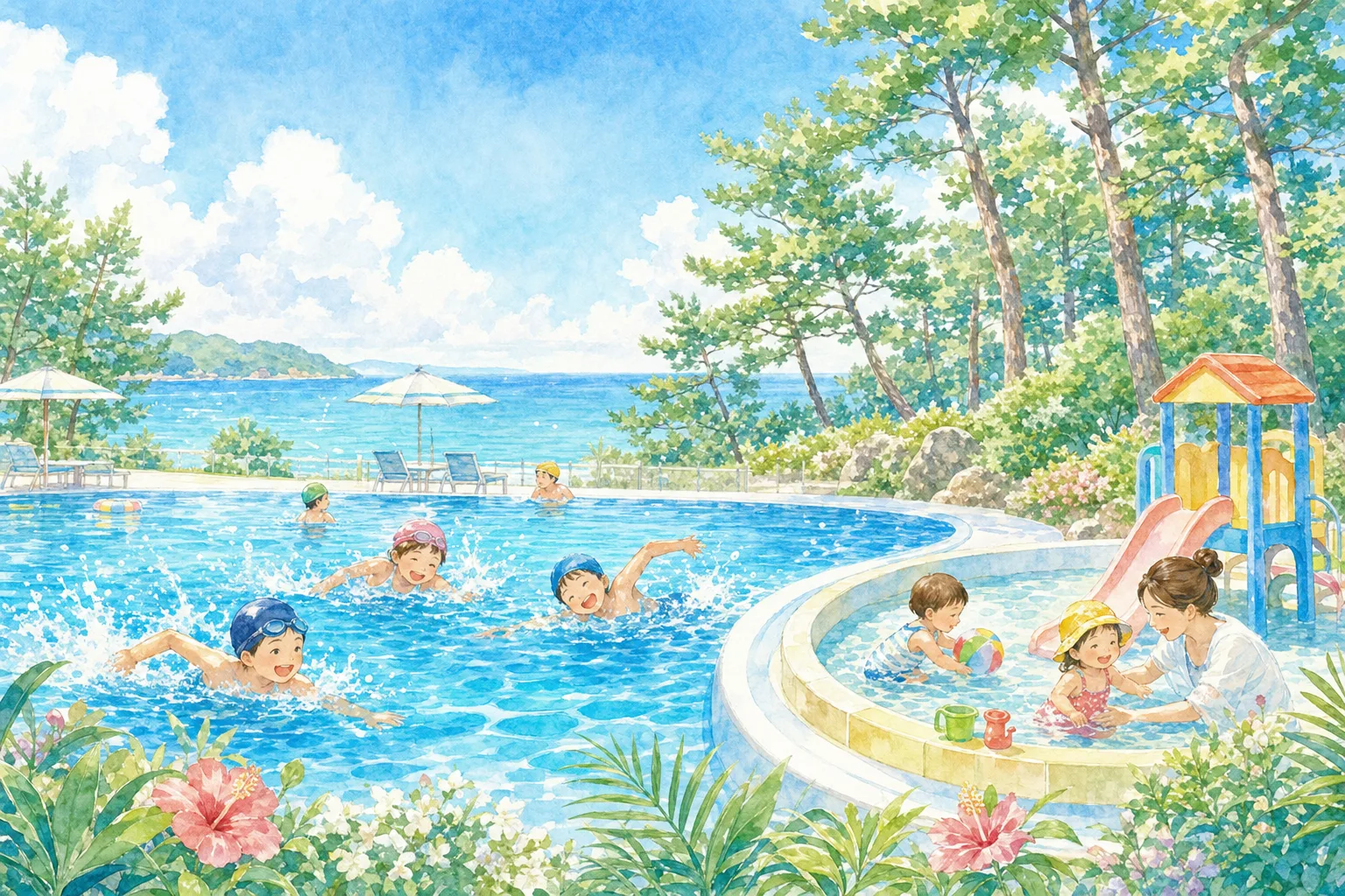 2026年 じゅうおう市民プール 1日満喫コース