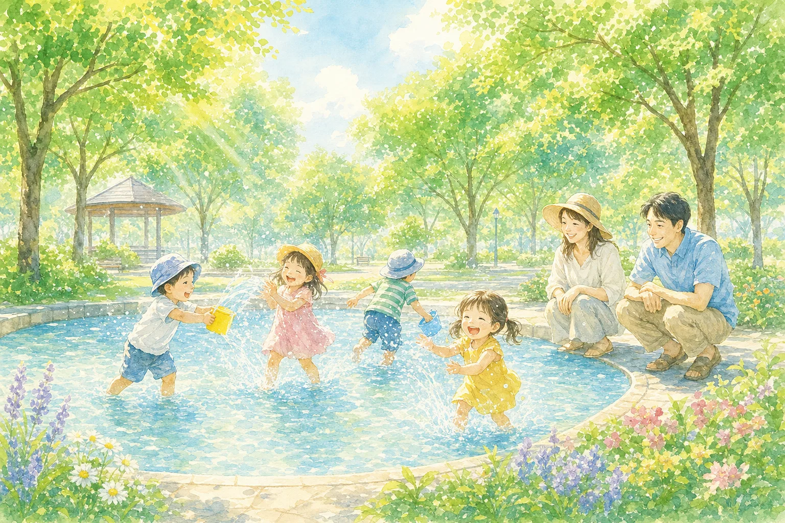 2026年 萩の丘公園プール 1日満喫コース