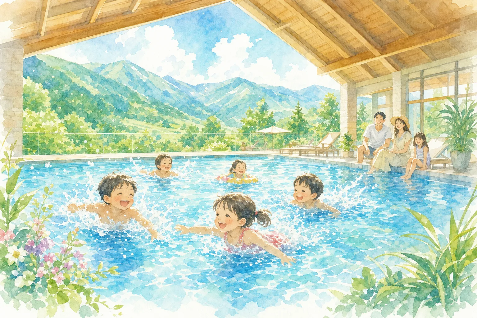 2026年 東由利プール 1日満喫コース