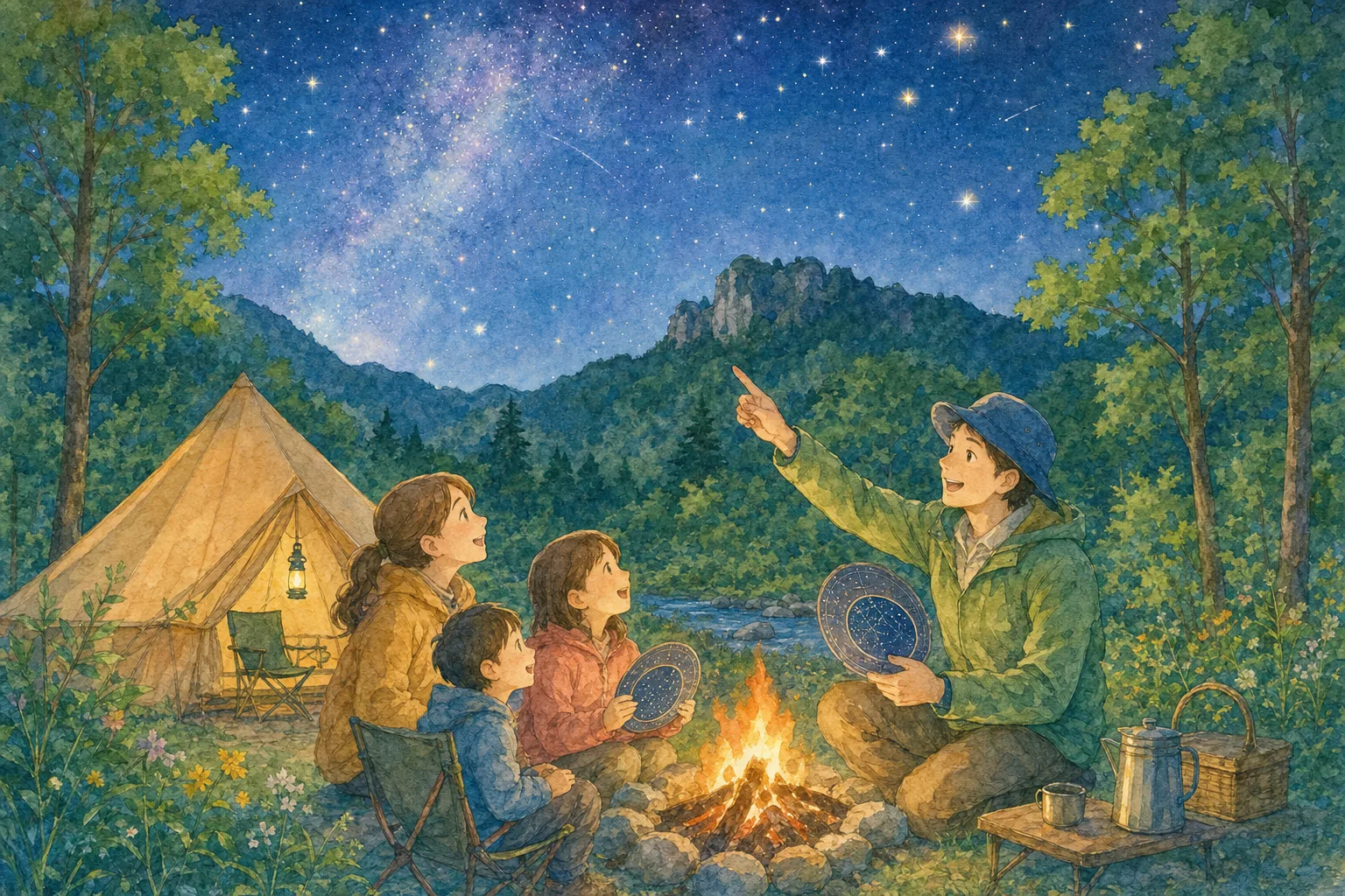 2026年 愛知県民の森の星空 1日満喫コース