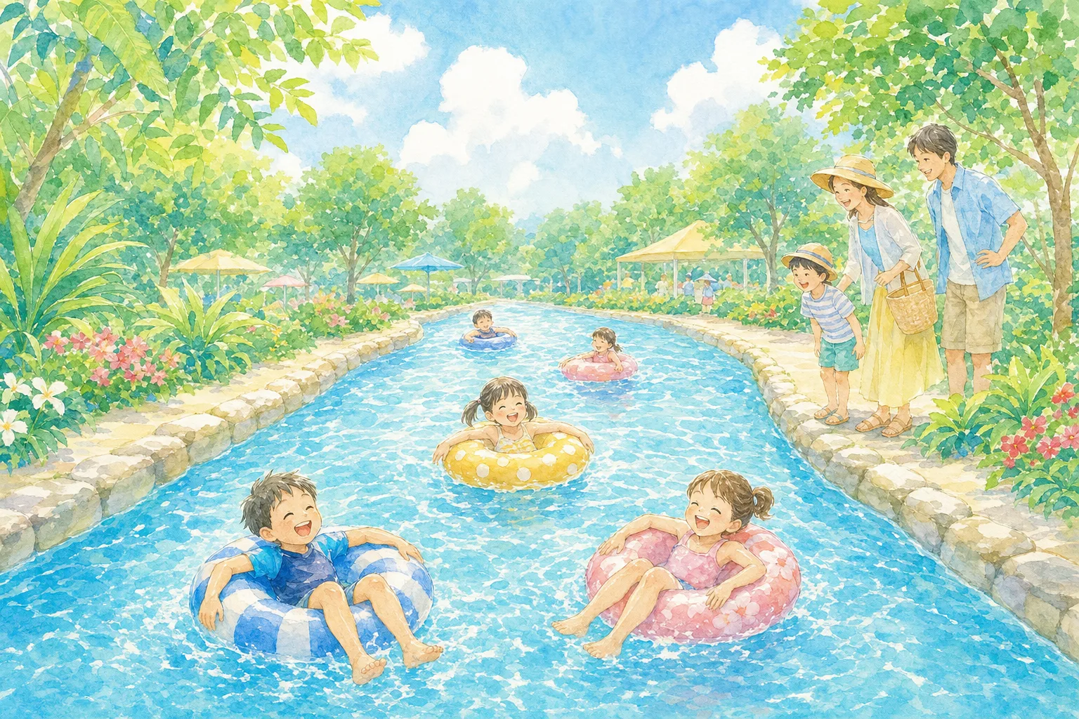 2026年 ばんげひがし公園町民プール 屋外流水プール 1日満喫コース