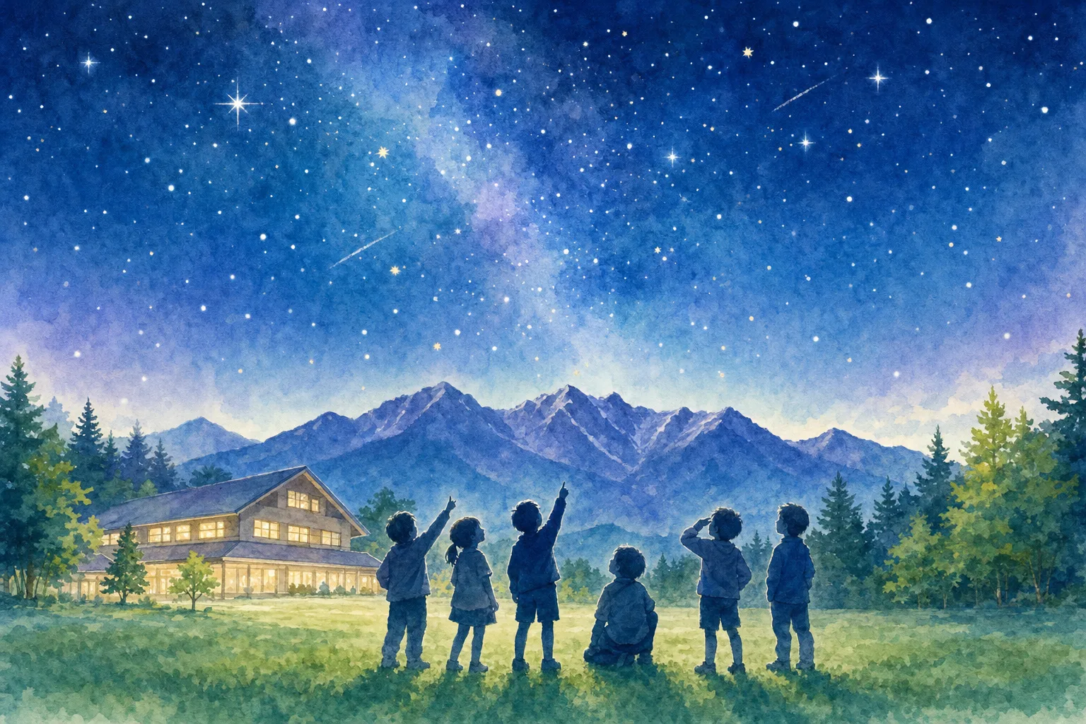 2026年 山梨県立八ヶ岳少年自然の家の星空 1日満喫コース