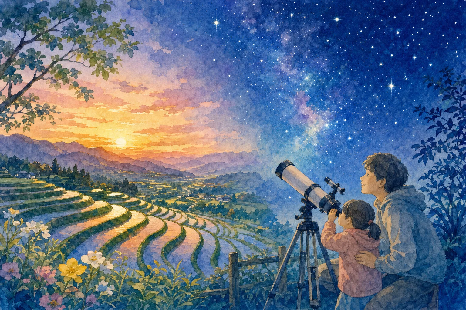 2026年 美咲町立さつき天文台の星空 1日満喫コース