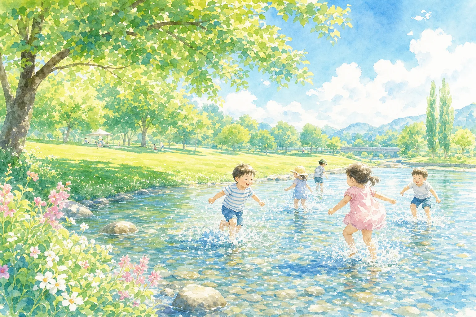 2026年 清流公園 みどりの広場 水辺ゾーン 1日満喫コース