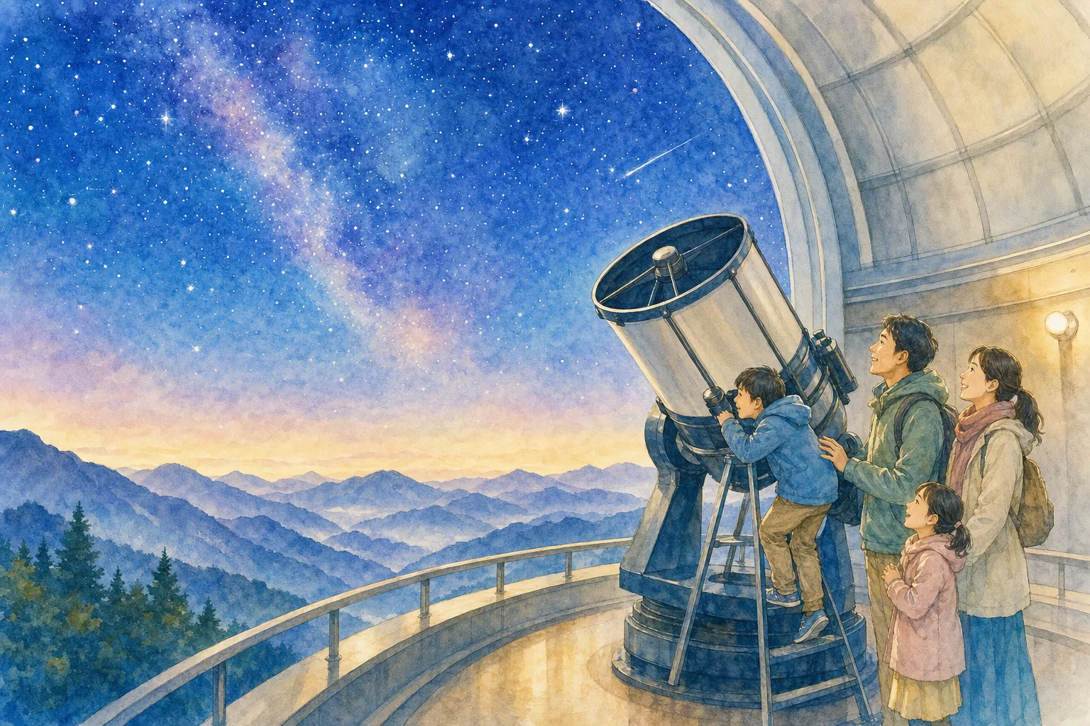 2026年 堂平天文台「星と緑の創造センター」の星空 1日満喫コース