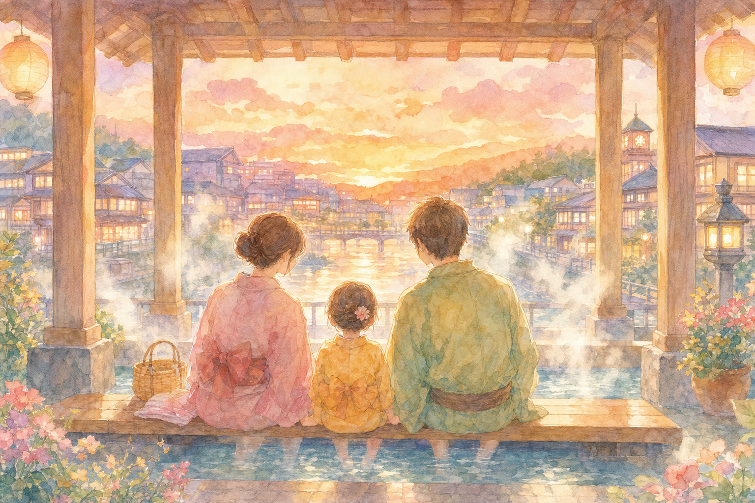 浅虫温泉駅前足湯