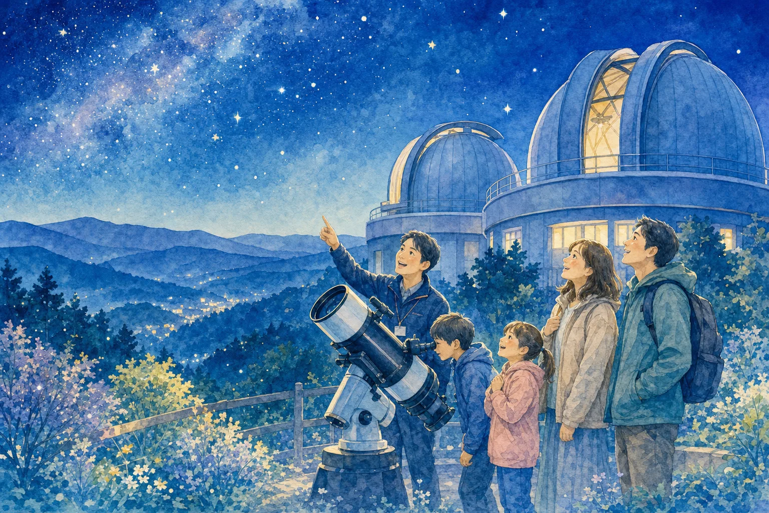 2026年 星の文化館の星空 1日満喫コース