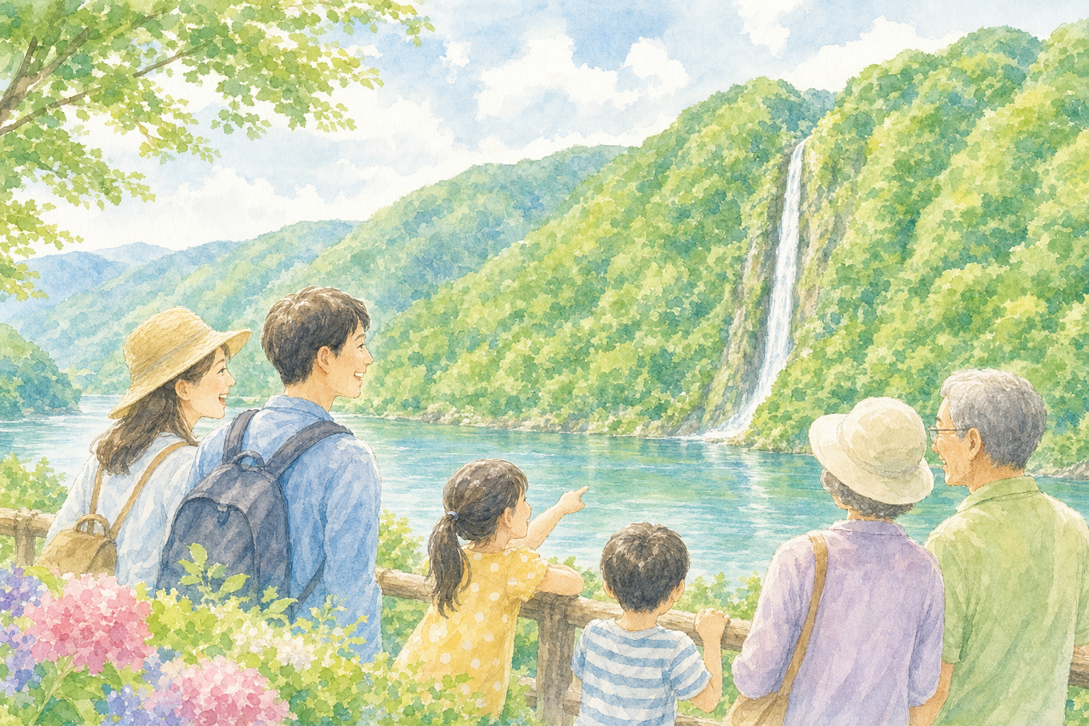 白糸の滝ドライブイン