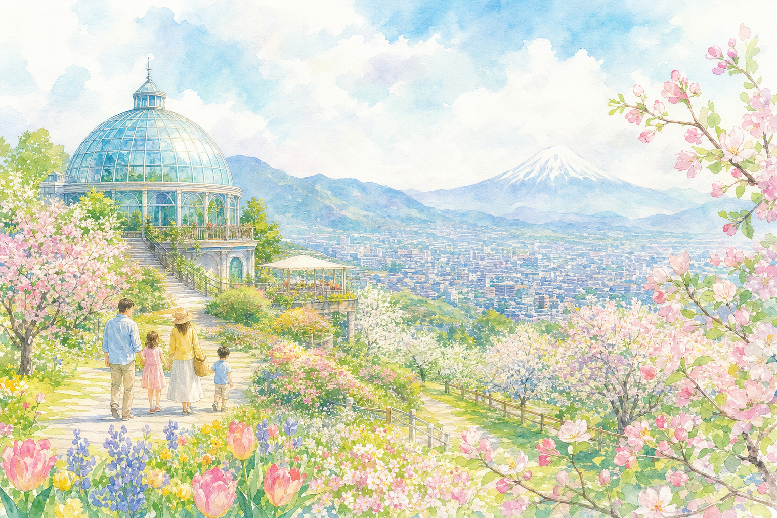 山梨県笛吹川フルーツ公園