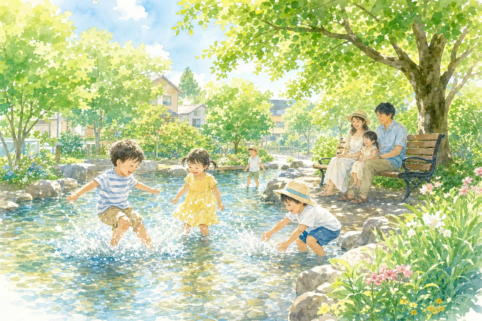 2026年 下落合公園 流れ 1日満喫コース