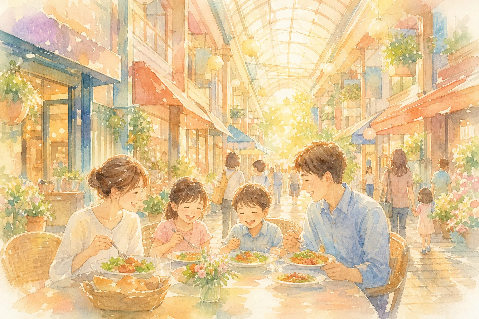 御旅屋通り商店街