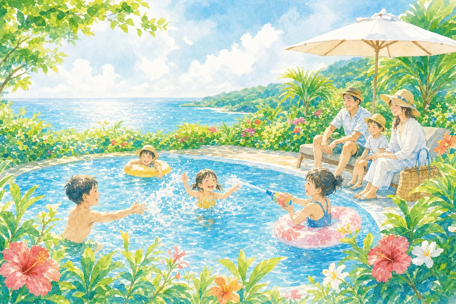 2026年 対馬市豊玉総合運動公園プール 1日満喫コース