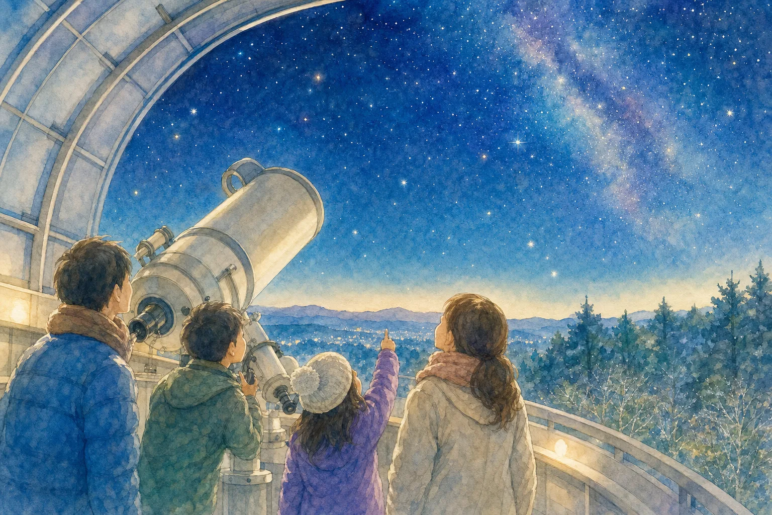 2026年 京都産業大学天文台の星空 1日満喫コース
