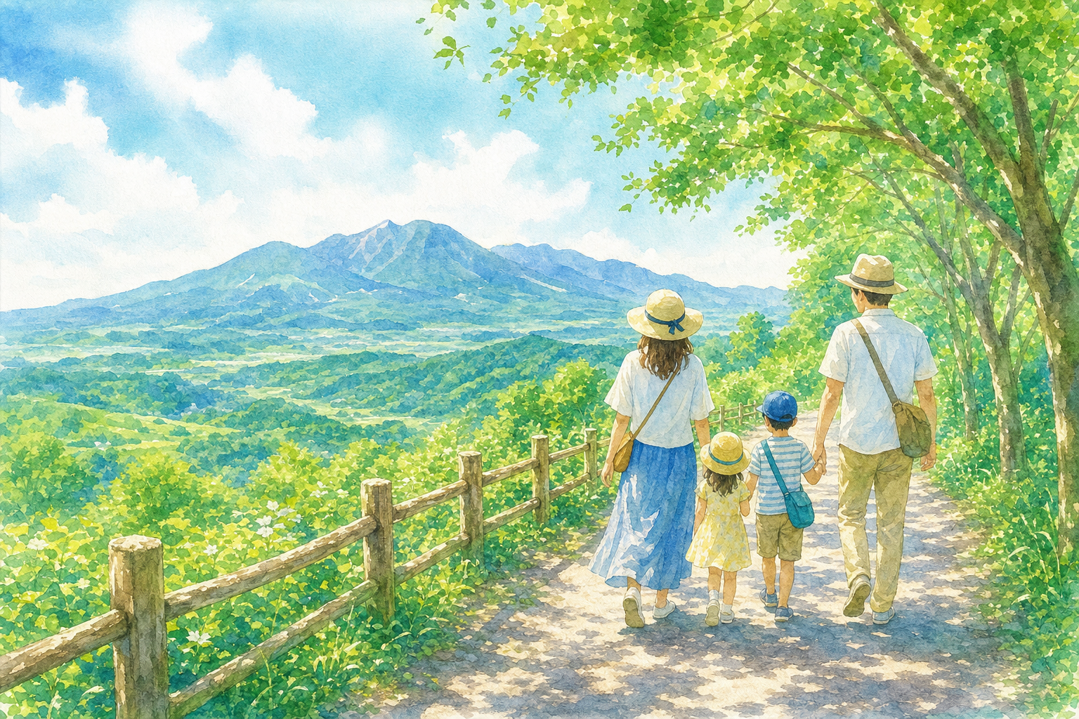 白鳥山北展望台