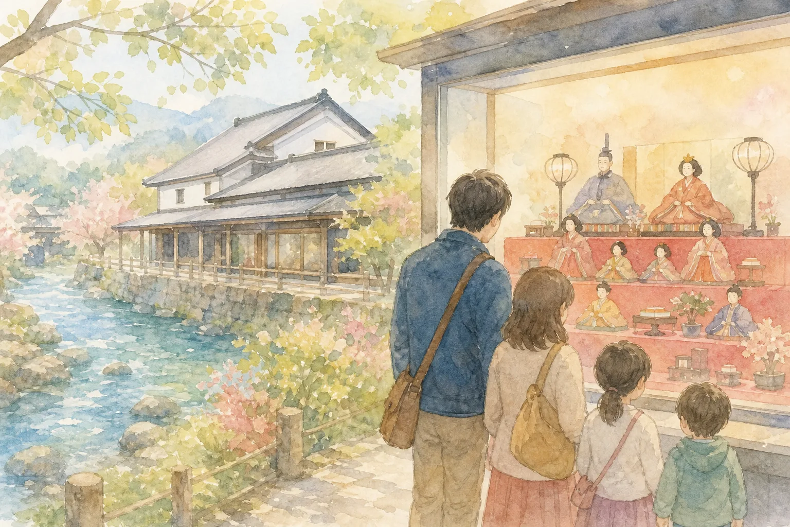 もちがせ流しびなの館