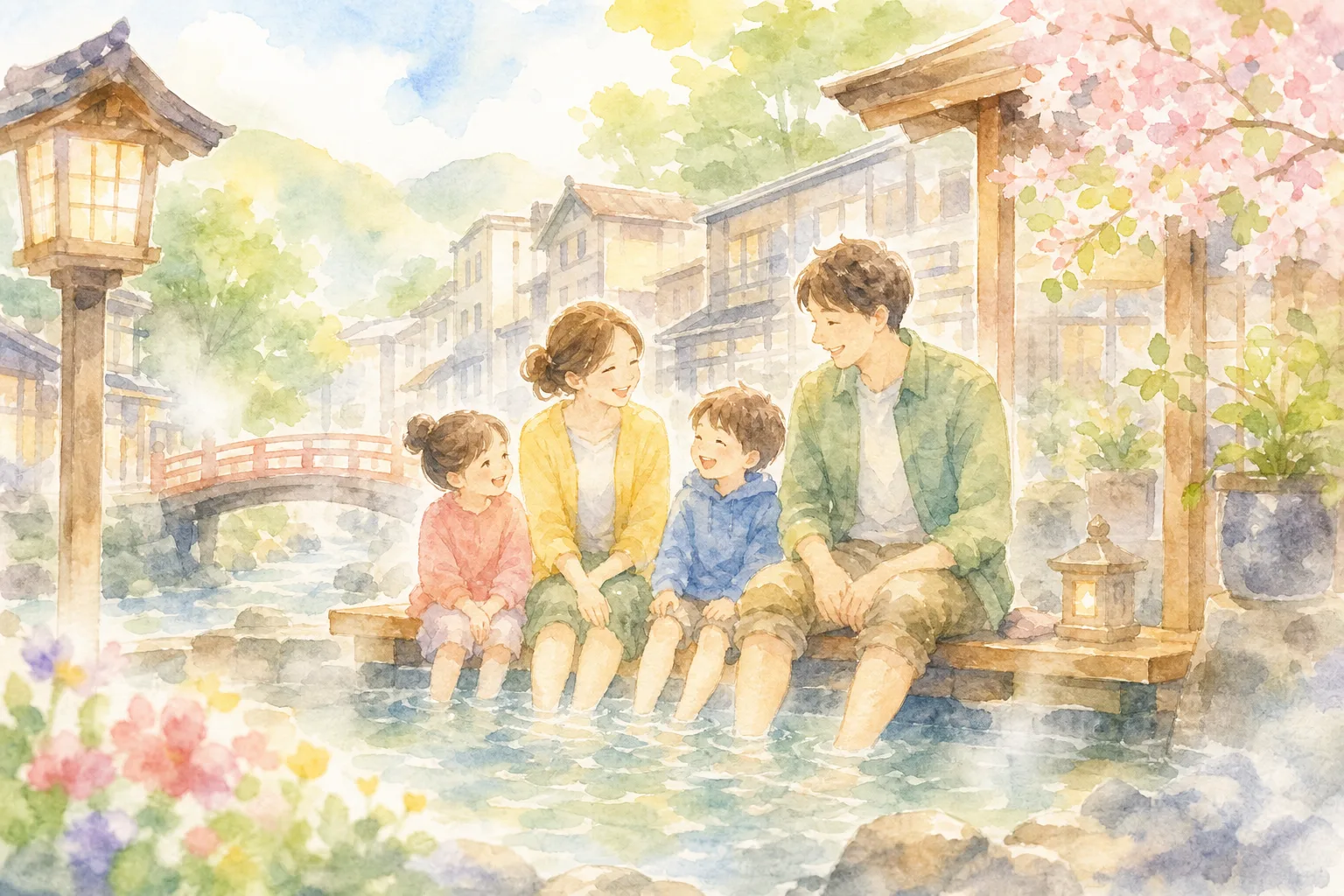 足湯 駒の湯（道の駅 天童温泉）