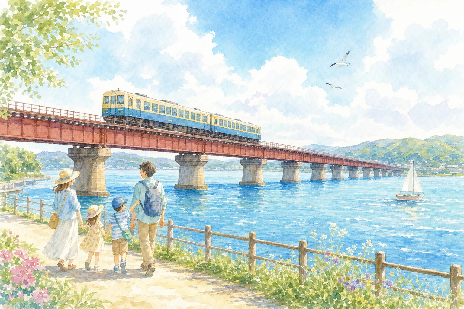 由良川橋梁（由良川鉄橋）