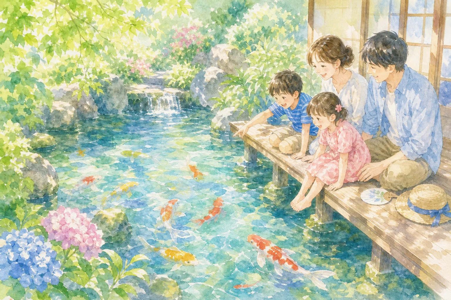 湧水庭園 四明荘