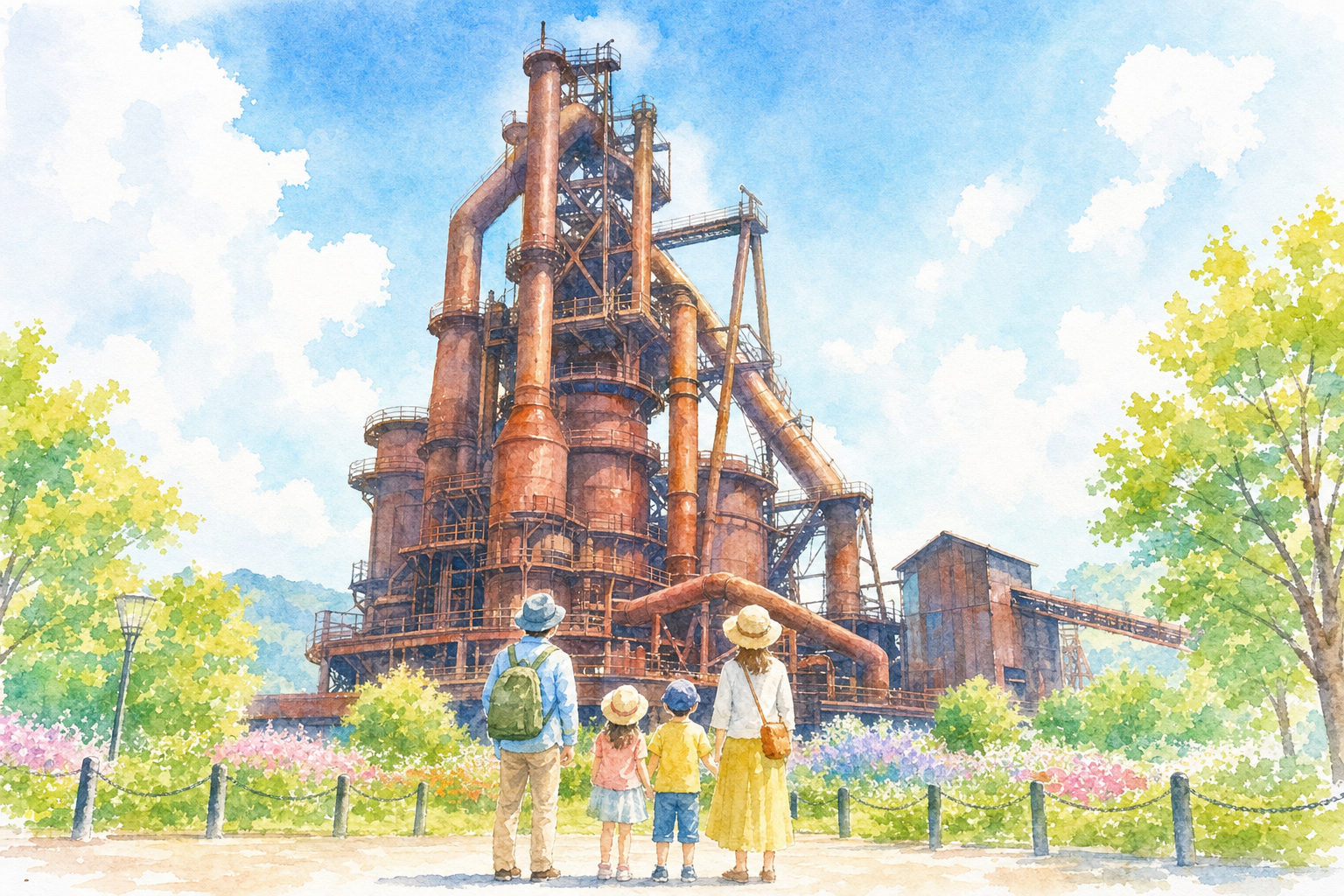 東田第一高炉史跡広場