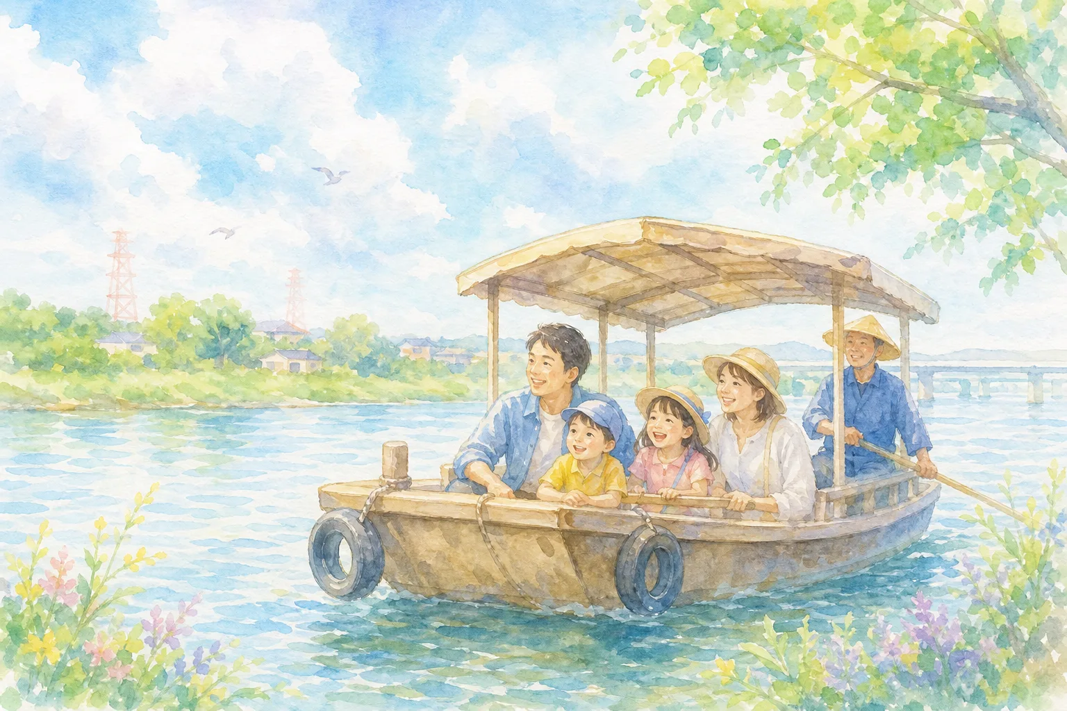 小堀（おおほり）の渡し