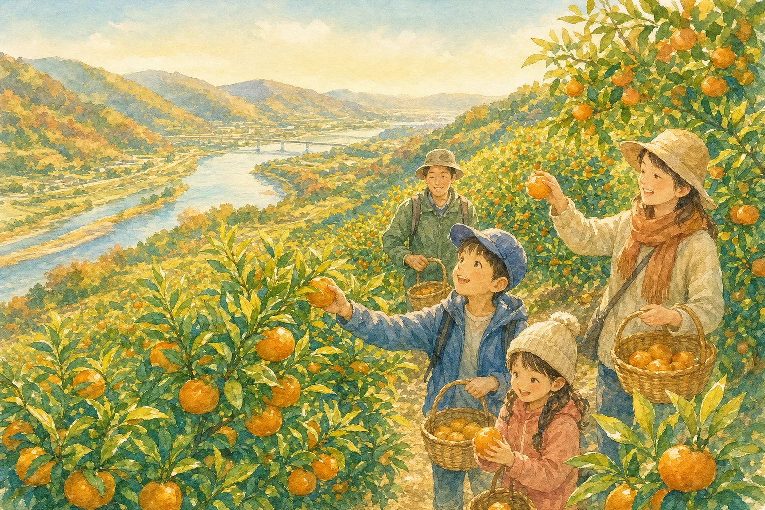 2026年 観音山フルーツガーデンの味覚狩り 1日満喫コース