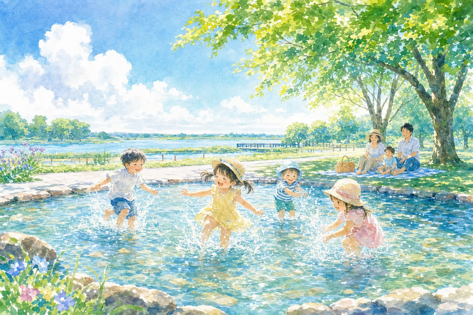2026年 北柏ふるさと公園 じゃぶじゃぶ池 1日満喫コース