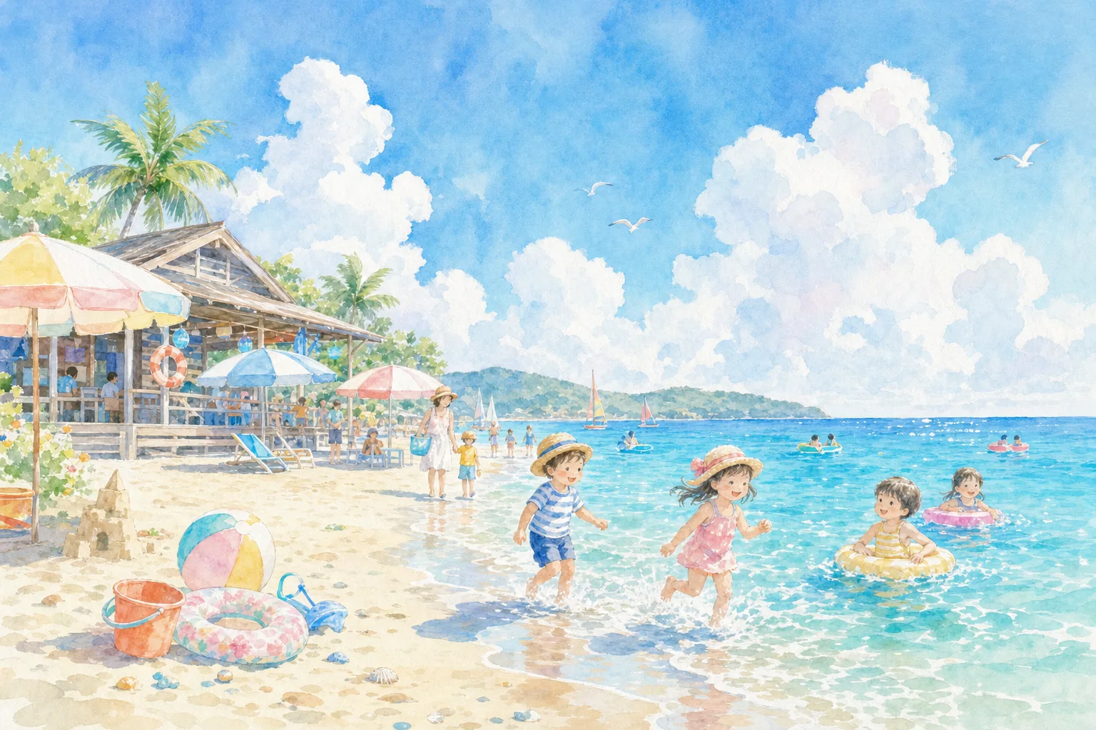 小松海水浴場 ウィズ アズマ建設