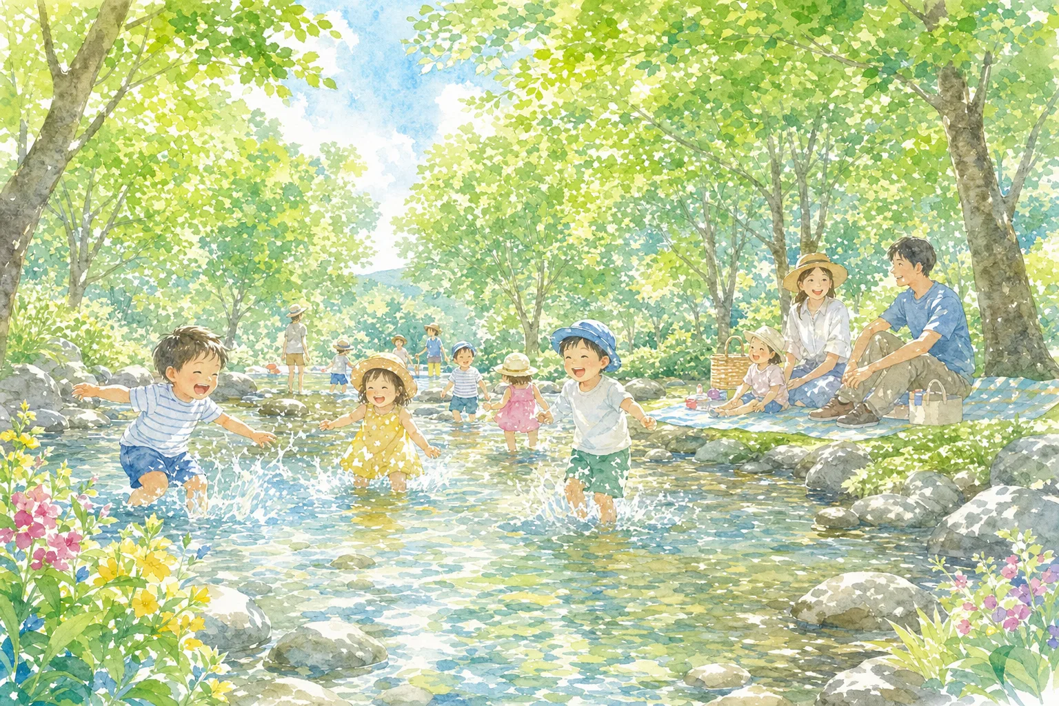 2026年 県立四季の森公園 じゃぶじゃぶ池 1日満喫コース