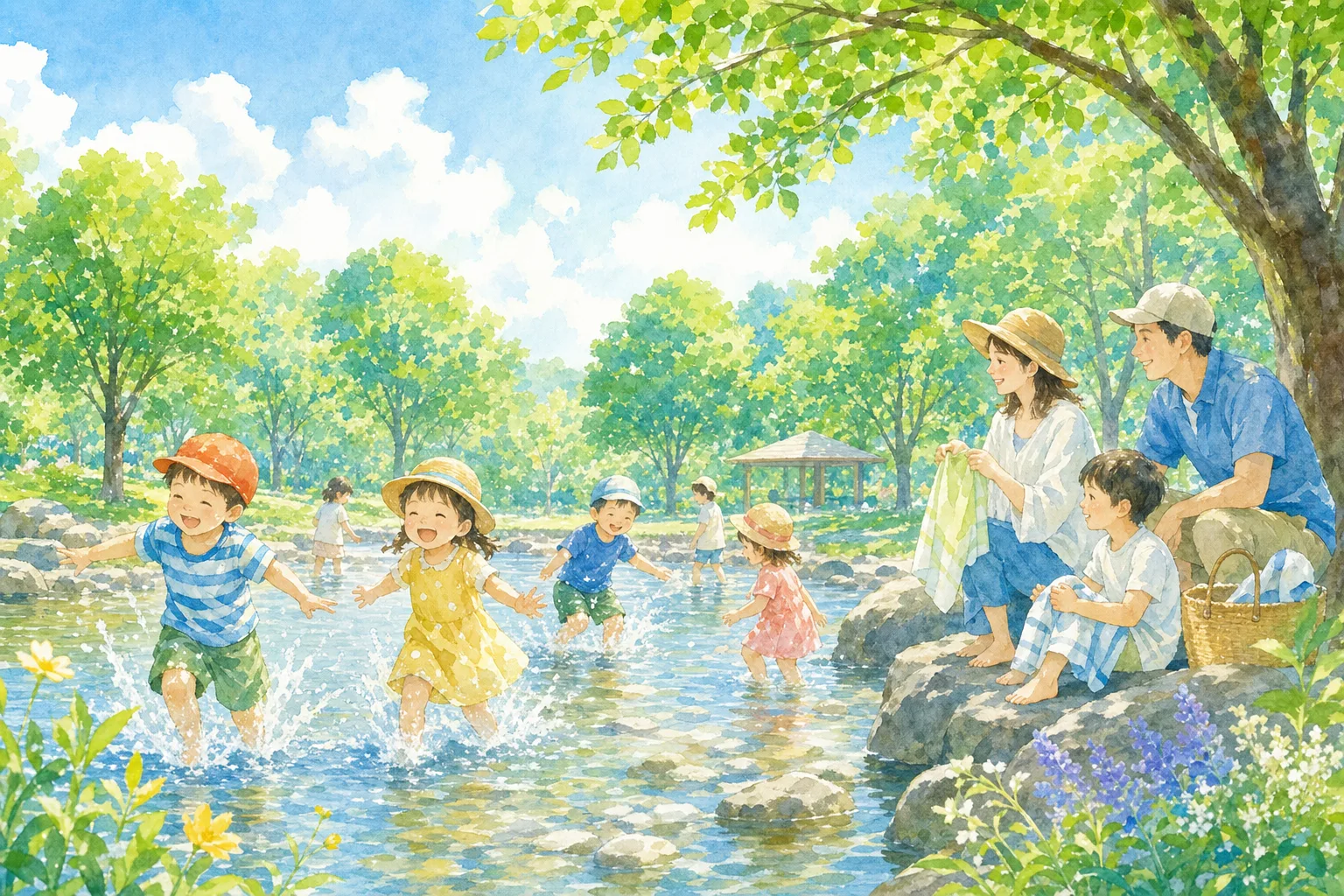 2026年 近島公園 徒渉池 1日満喫コース