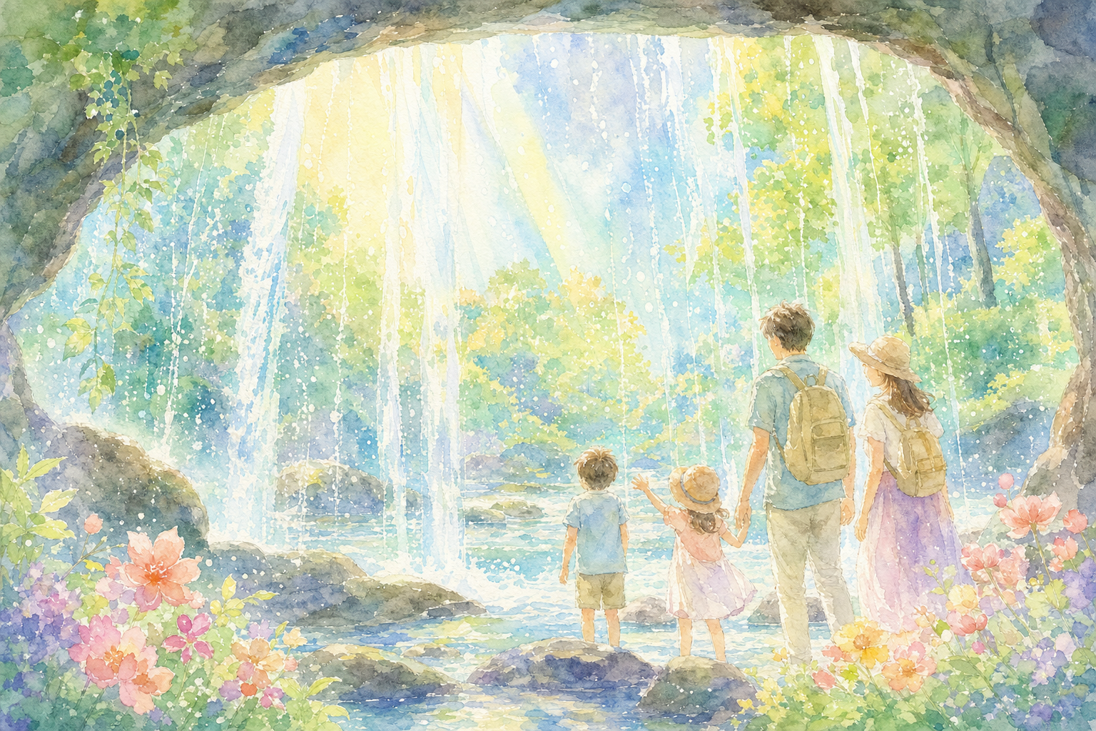 月待の滝