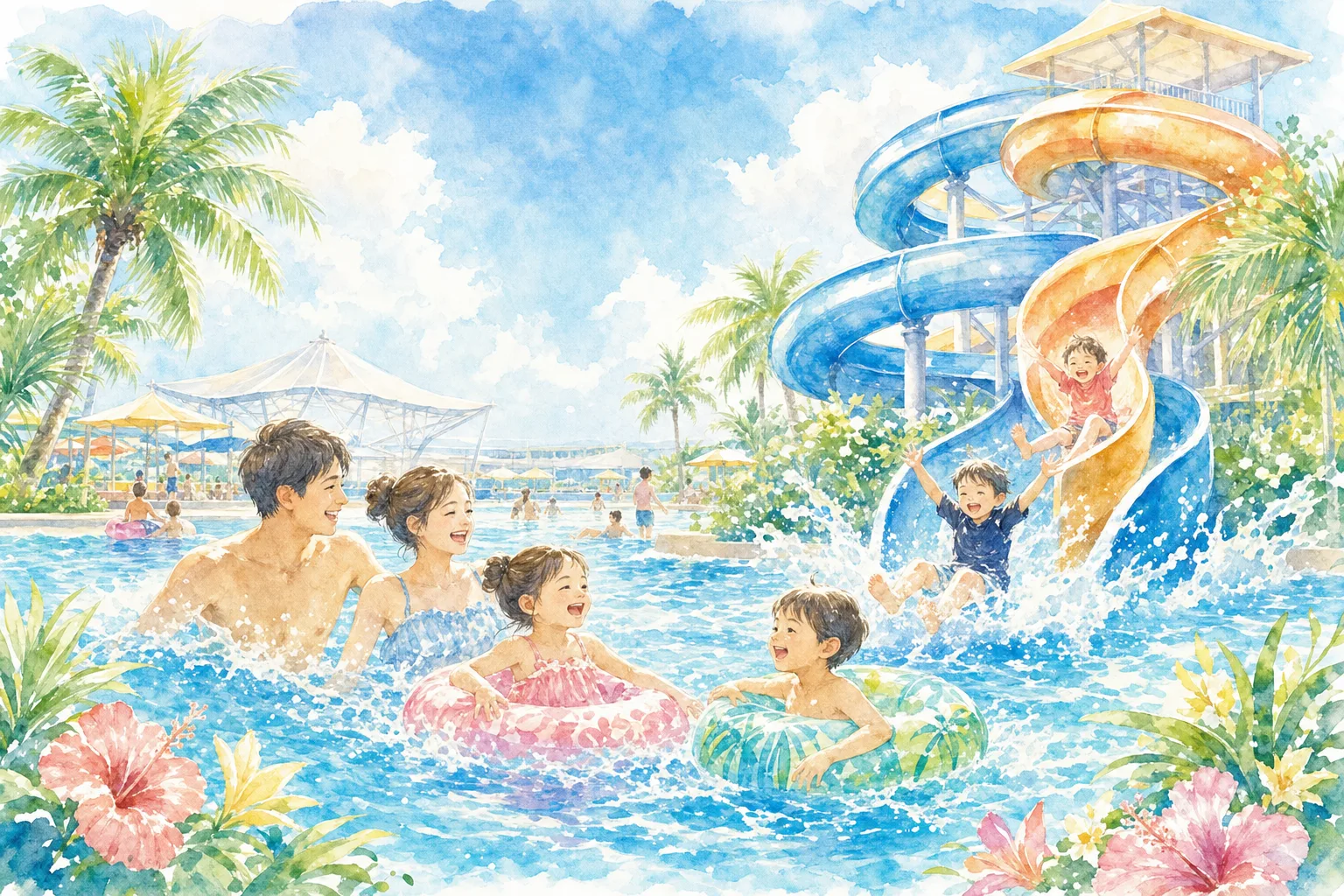 2026年 善通寺市民プール 1日満喫コース