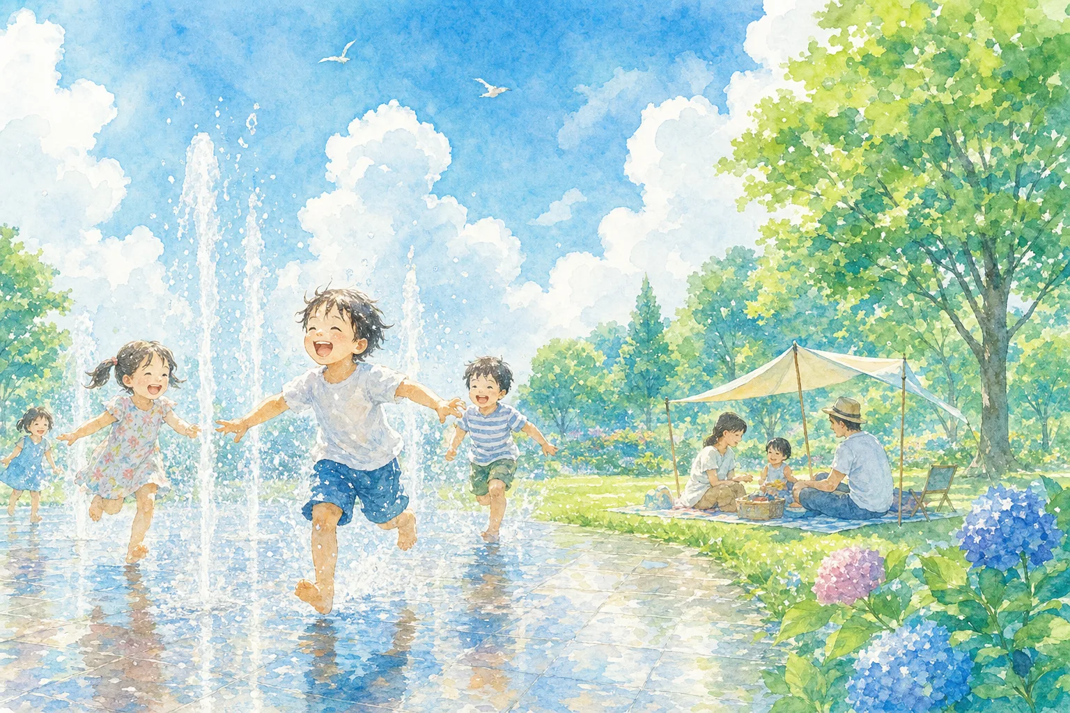 2026年 生田ふれあい広場 噴水 1日満喫コース