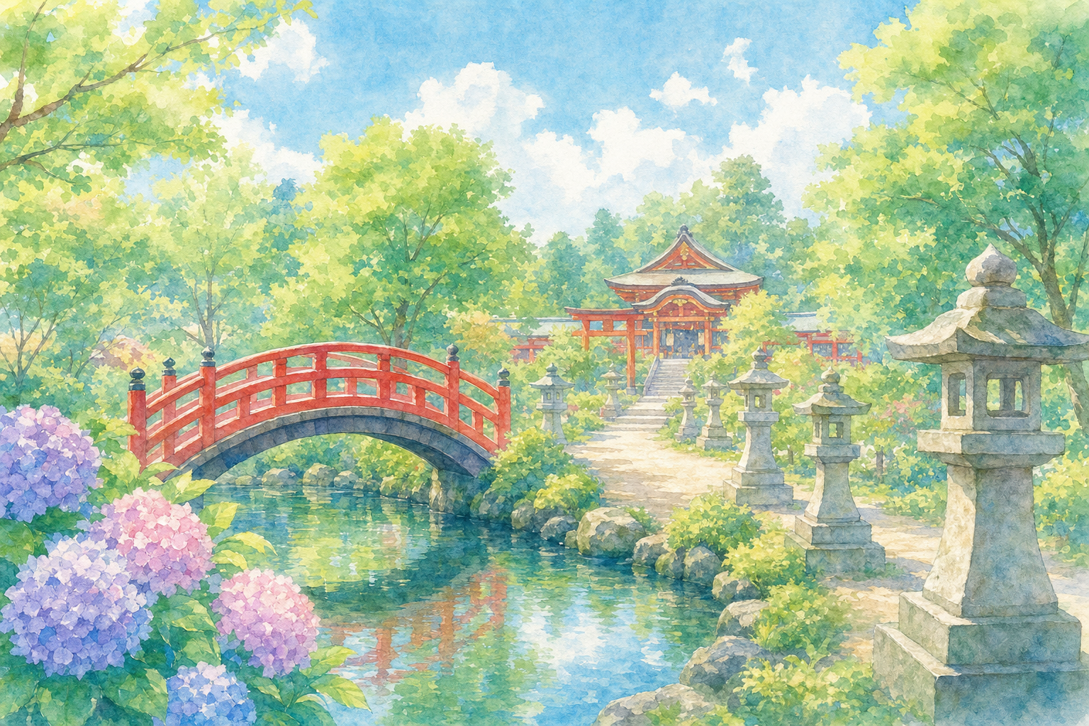 亀戸天神社