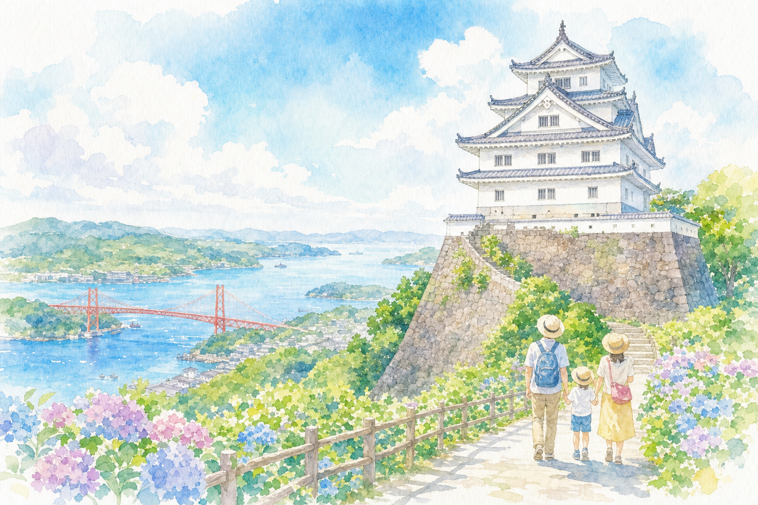 平戸城