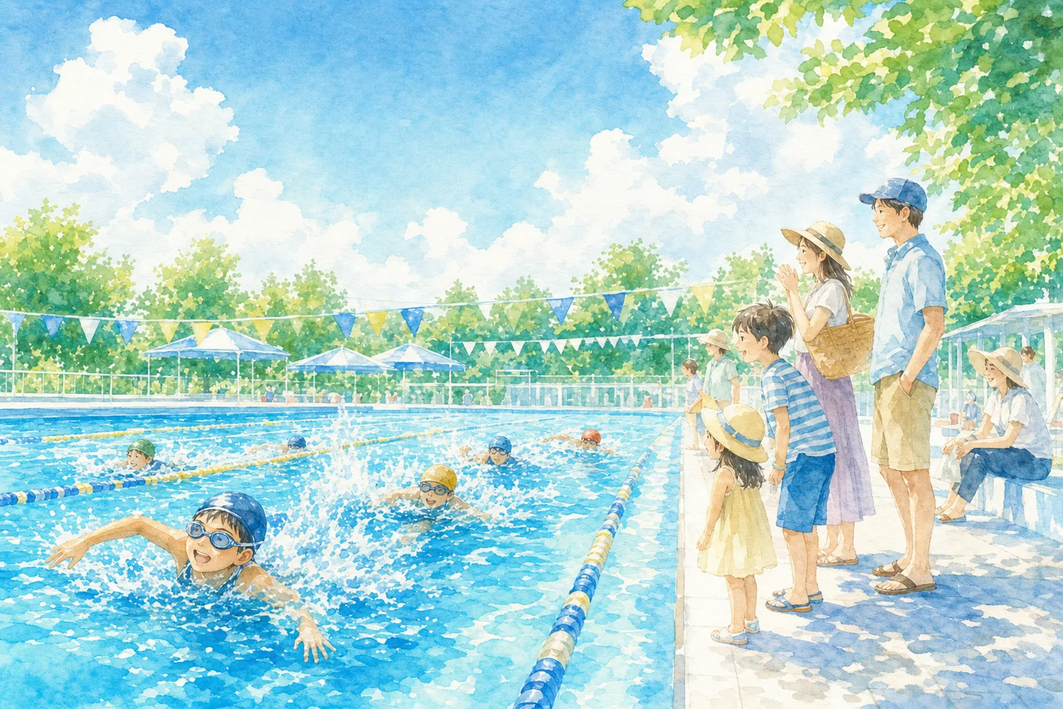 2026年 ひたちなか市営 馬渡プール 1日満喫コース