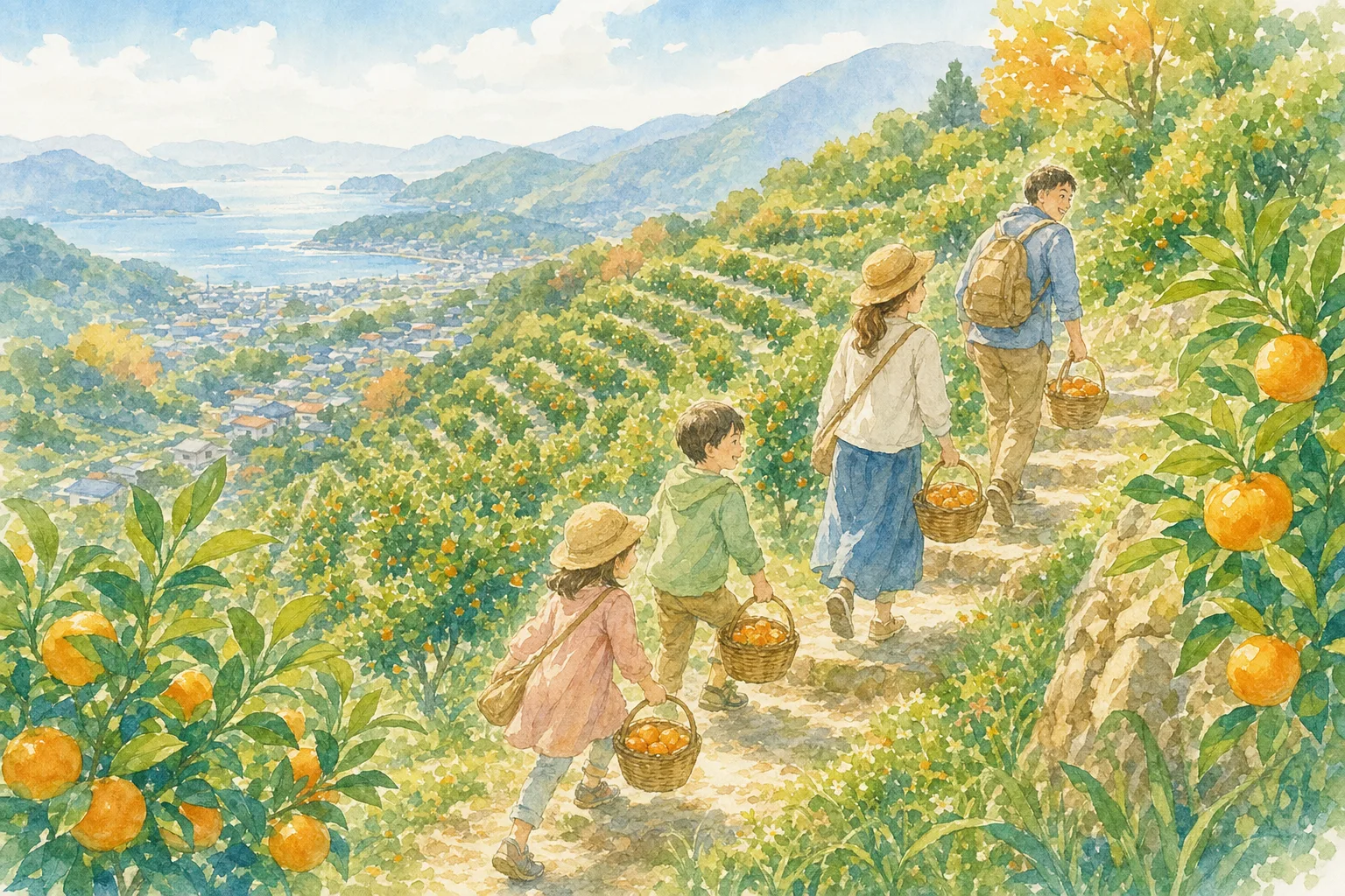 2026年 城山オレンヂ園の味覚狩り 1日満喫コース