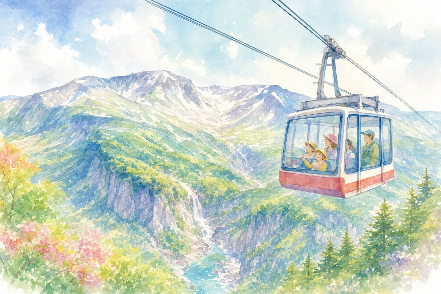 大雪山層雲峡・黒岳ロープウェイ＆リフト