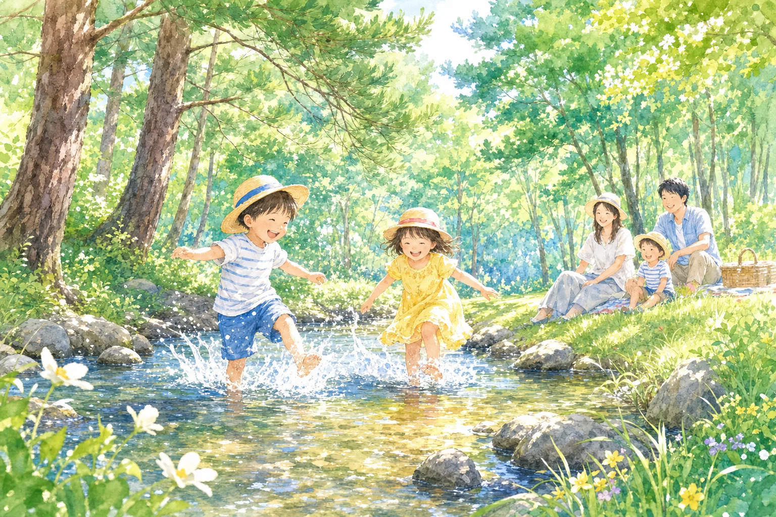 2026年 万力公園 せせらぎの広場・水辺の広場 1日満喫コース