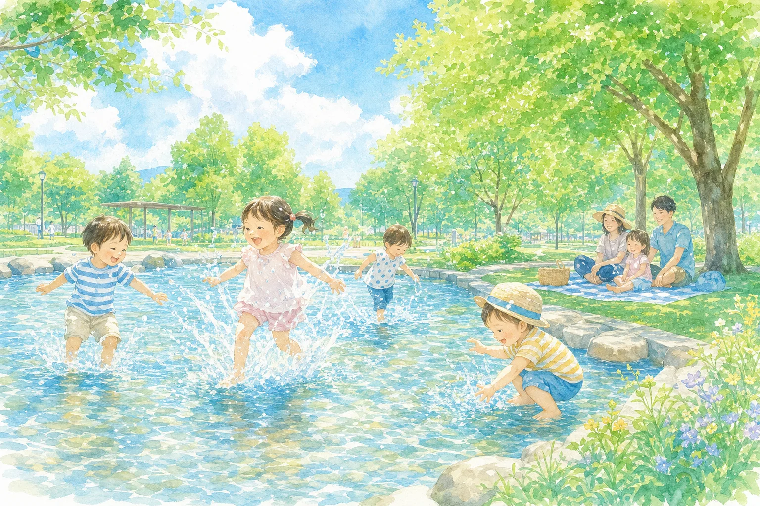 2026年 農試公園 ちゃぷちゃぷ広場 1日満喫コース