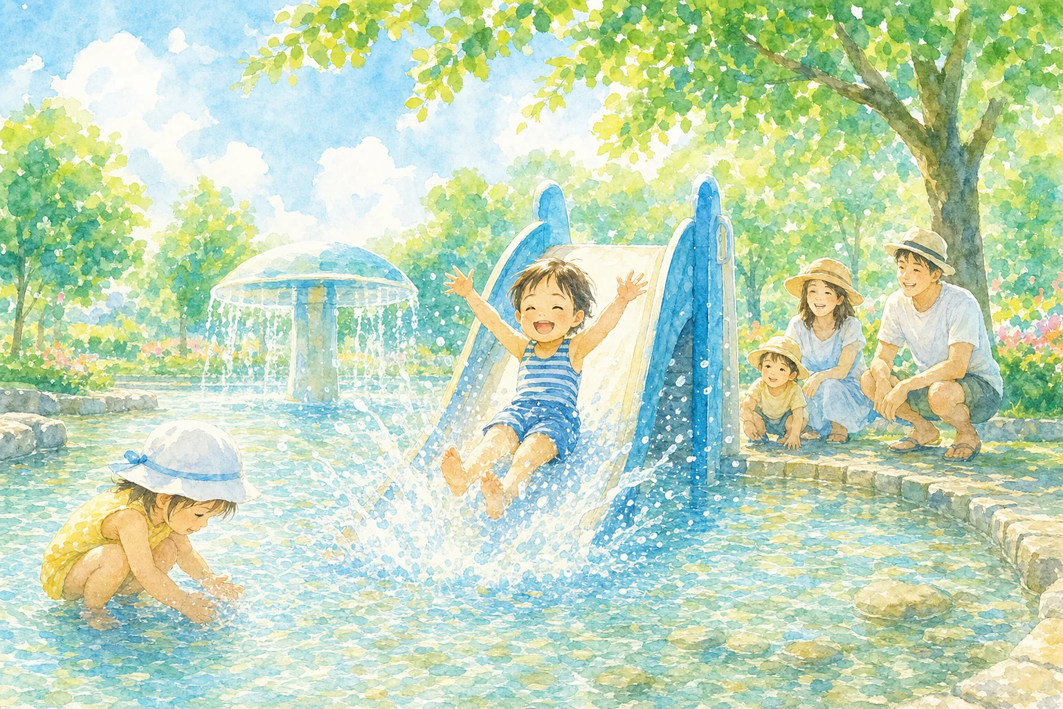 2026年 澄川サニー公園 水遊び場 1日満喫コース