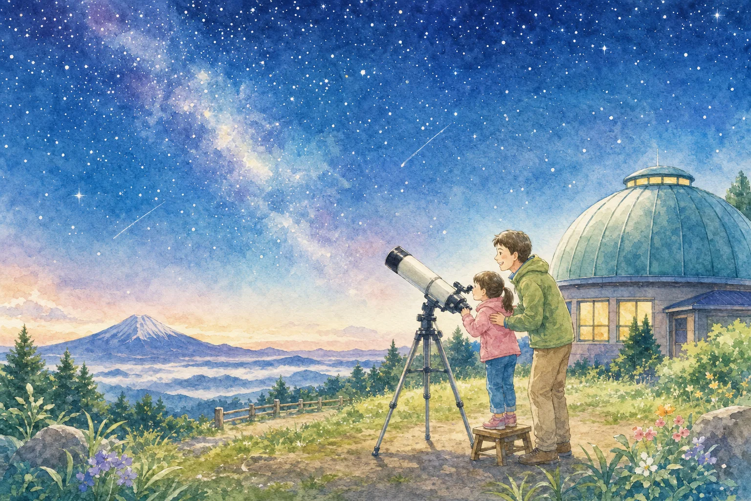 2027年 朝霧野外活動センターの星空 1日満喫コース
